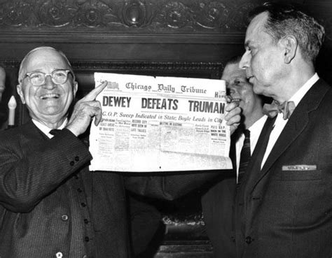 did dewey win over truman